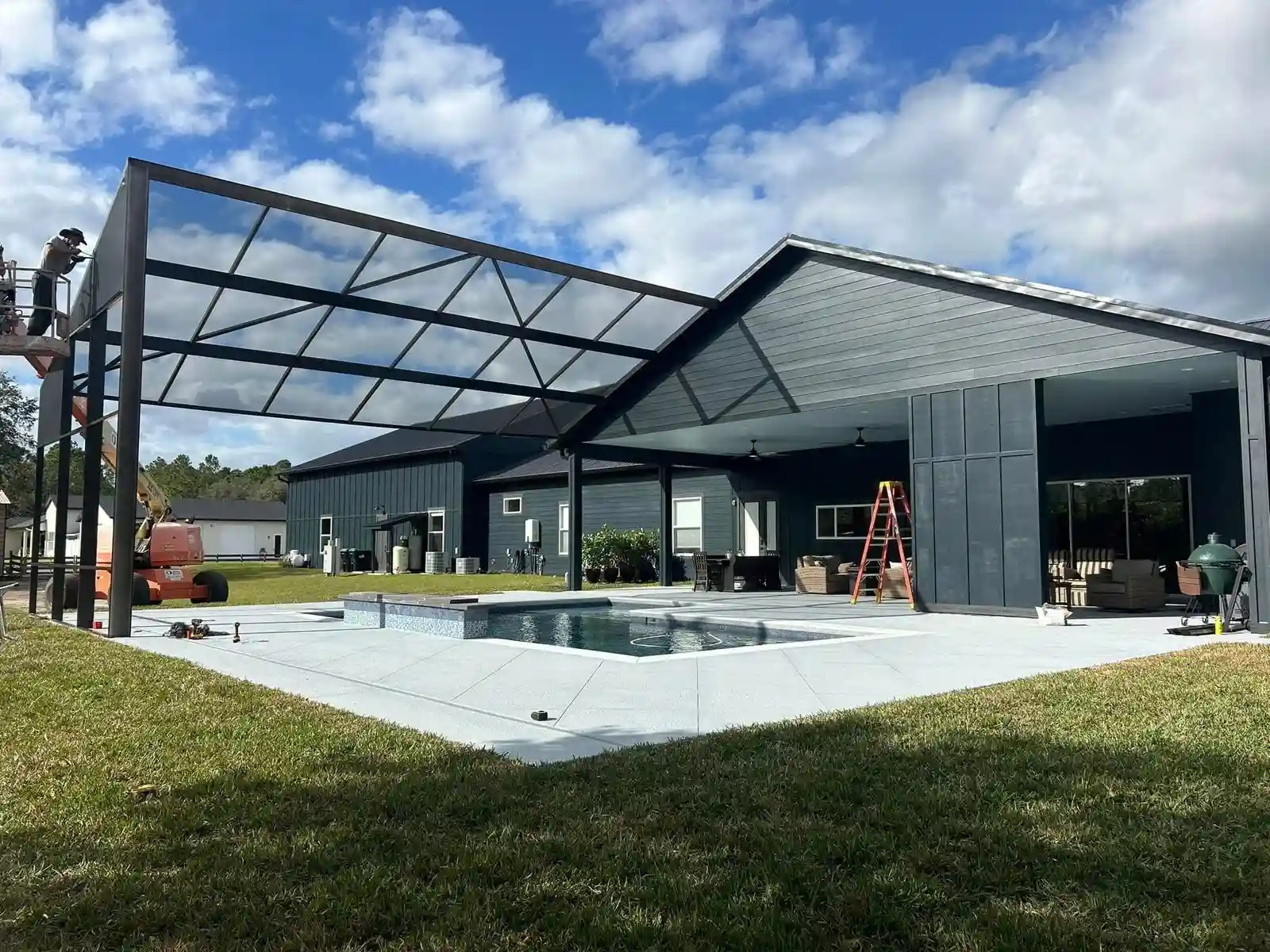 Screen Enclosure Installation