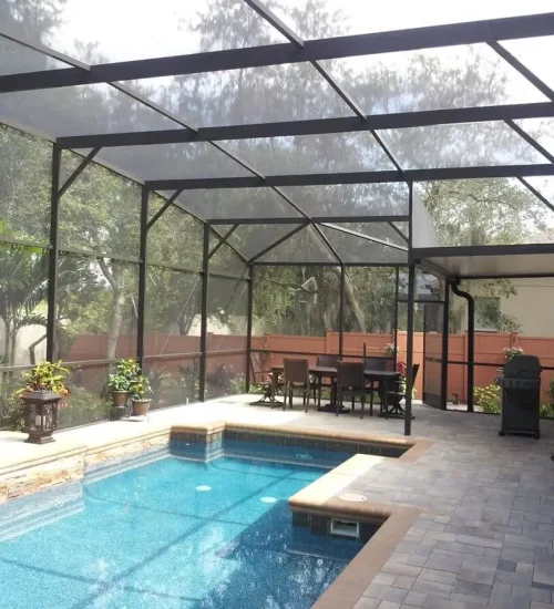 Pool screen enclosure price calculator for cost estimation