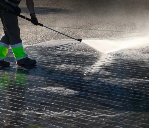 pressure washing